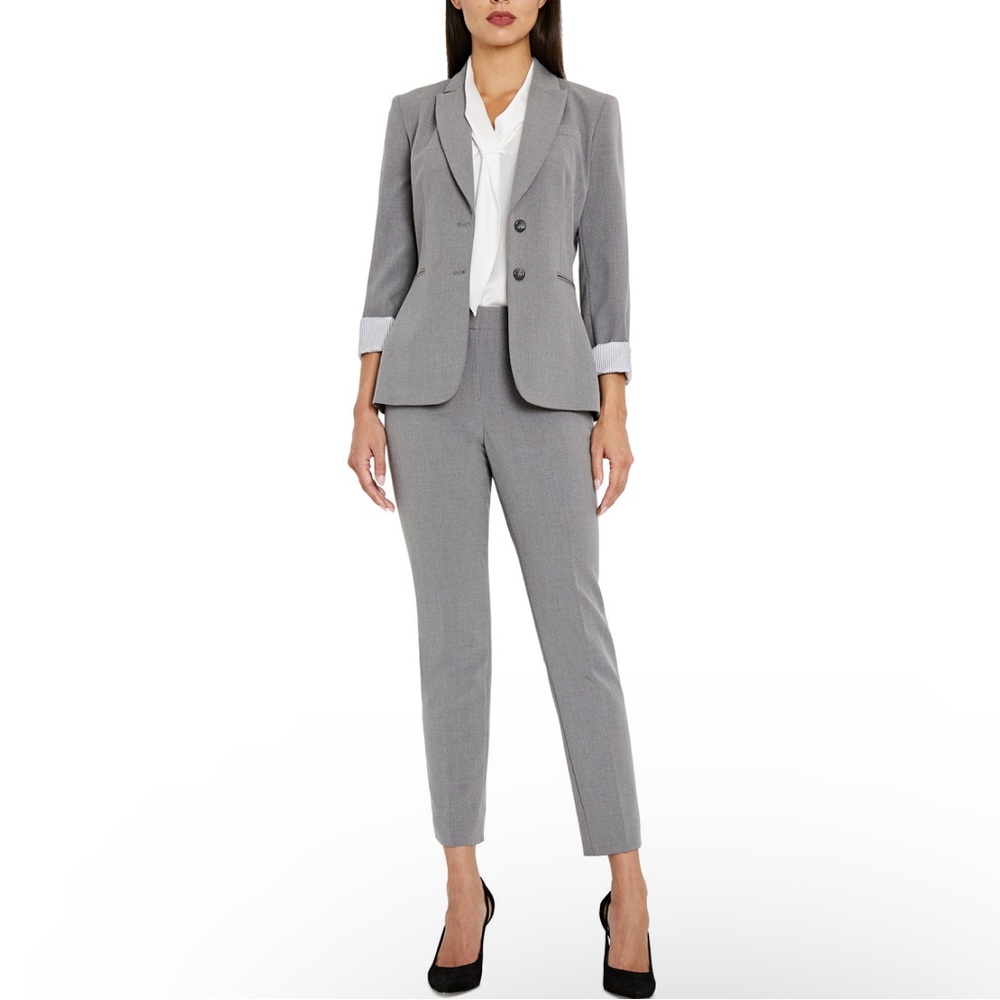 Tahari ASL Notched Two-Button Blazer & Shannon Suit Pants